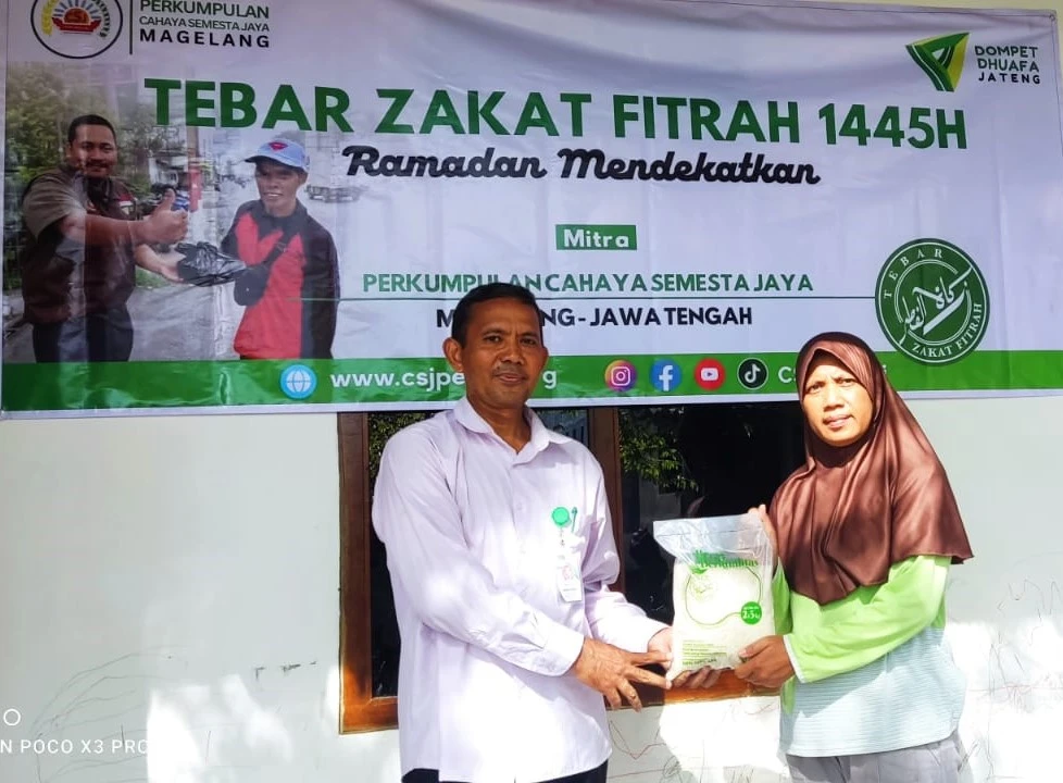Tasaruf Zakat Fitrah MPZ Dompet Dhuafa CSJ Unit Semarang