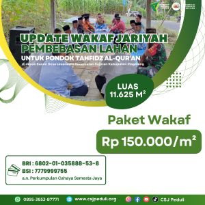 Wakaf Tanah Produktif: Untuk Umat, Selamanya