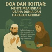 Doa dan Ikhtiar: Menyeimbangkan Usaha Dunia dan Harapan Akhirat